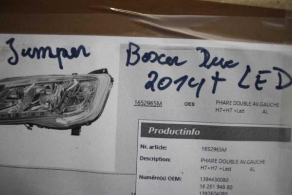 PHARE GAUCHE PEUGEOT/CITROEN/FIAT - Vue 2